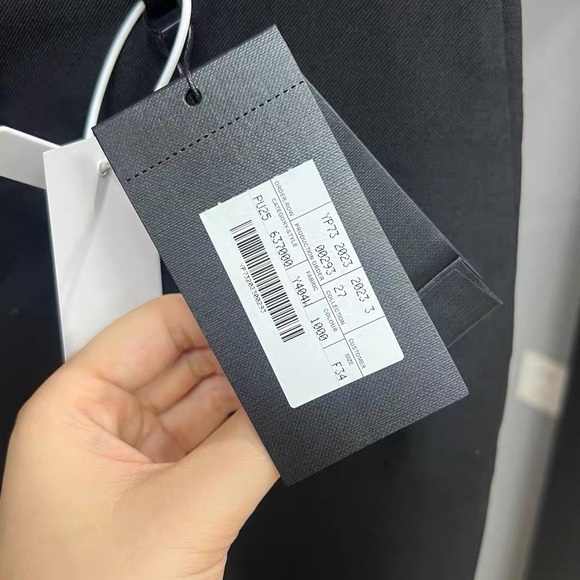 🚩steal authentic Saint Laurent Classic Black Women's Trousers - Picture 3 of 4